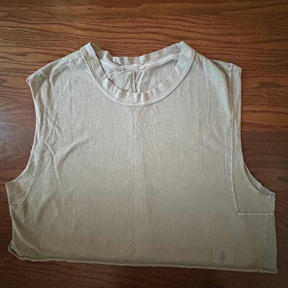 Free People Movement Inspire Tank Sand Dunes Size Medium Activewear Loungewear - Picture 7 of 13